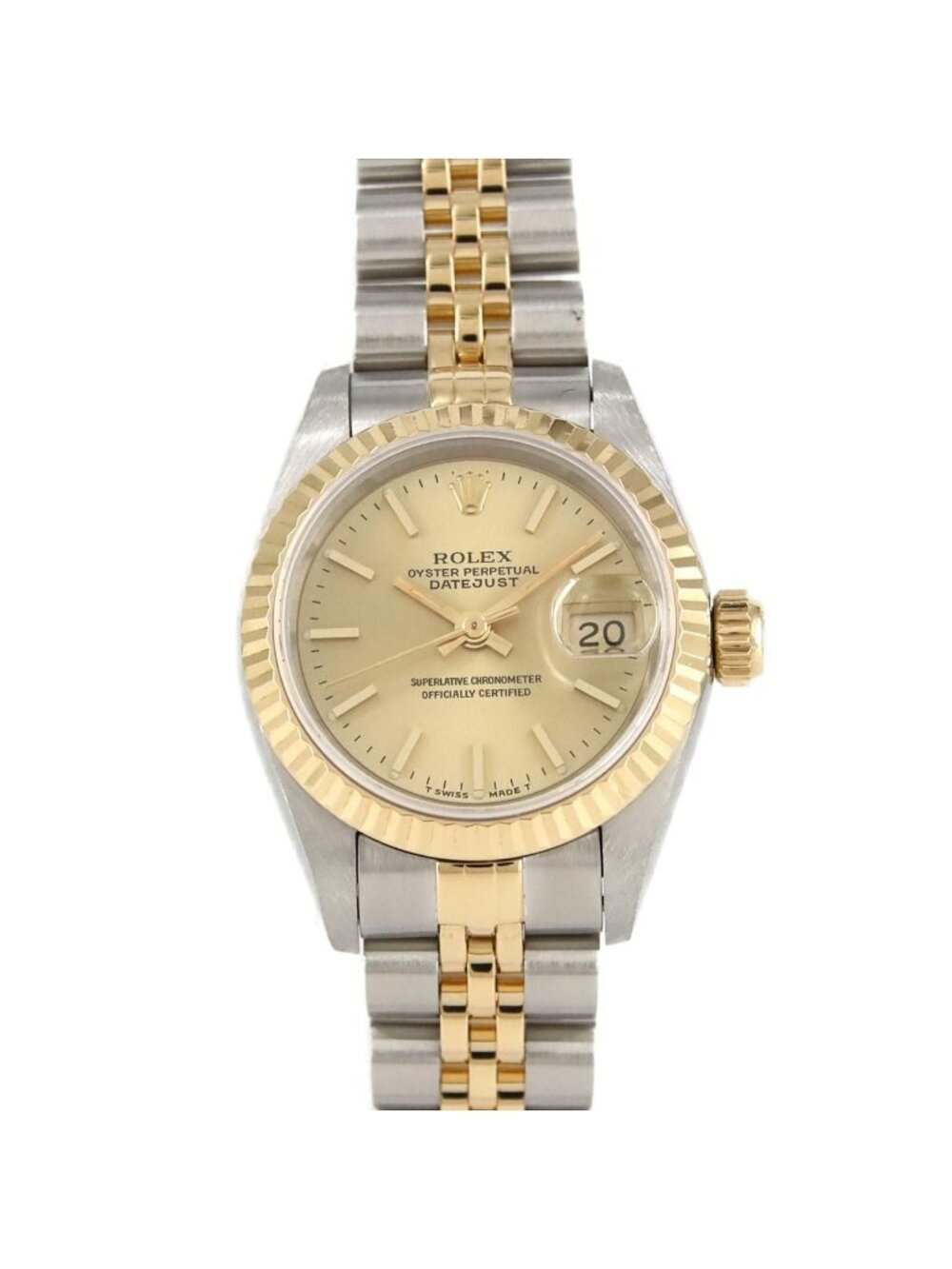 Rolex Datejust Stainless Steel Yellow Gold Automatic Watch
